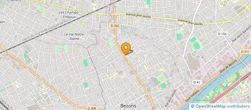 localisation de l'entreprise AUTO LR à BEZONS