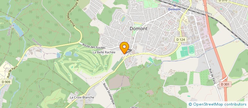 localisation de l'entreprise AUTO MACHI BOIS PARIS NORD à DOMONT