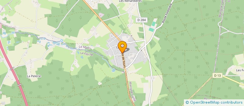 localisation de l'entreprise AUTO MAIS PAS QUE  LUCEAU