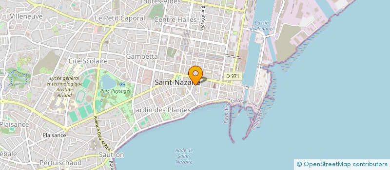 localisation de l'entreprise AUTO MARCHE à SAINT-NAZAIRE