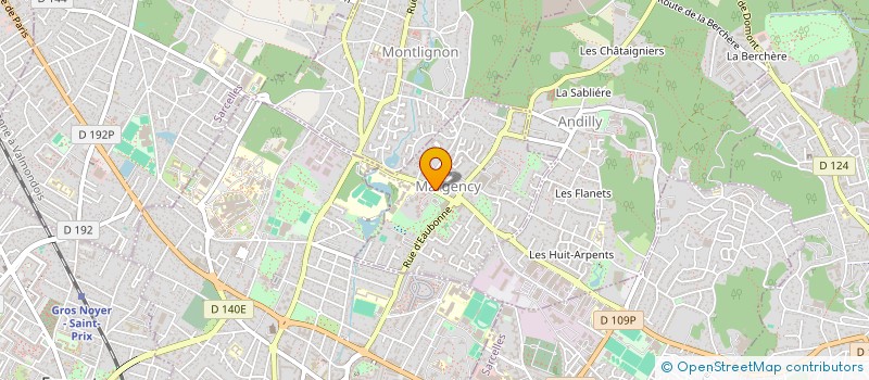 localisation de l'entreprise AUTO MARGENCY  MARGENCY