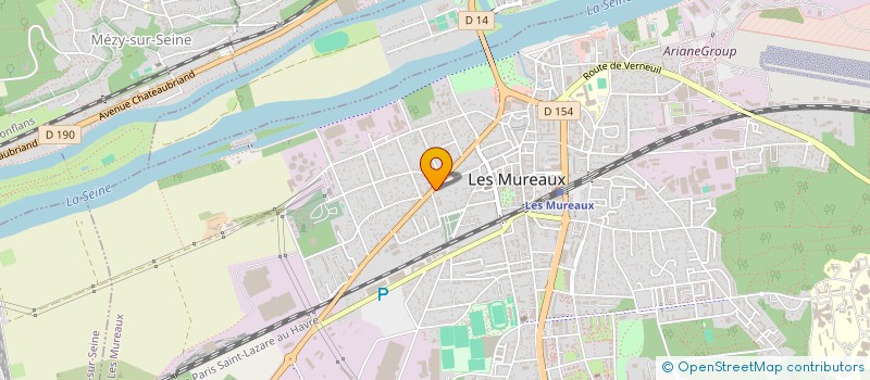 localisation de l'entreprise AUTO MARIA à LES MUREAUX