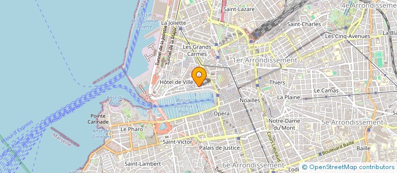 localisation de l'entreprise AUTO MARINE DIFFUSION à MARSEILLE