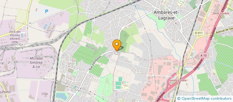 localisation de l'entreprise AUTO MDS  BASSENS