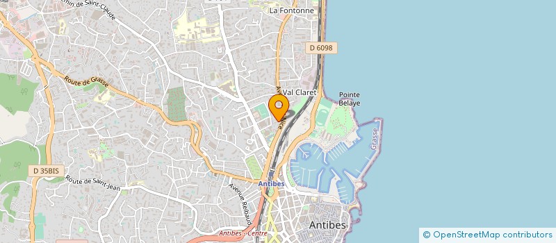 localisation de l'entreprise AUTO MECA LOGISTIC à BIOT