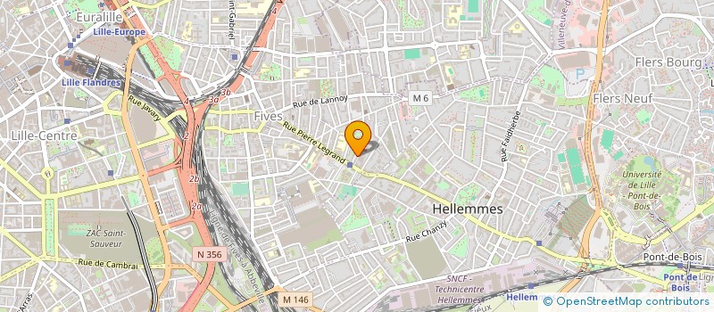 localisation de l'entreprise AUTO-MECA NORD à LILLE