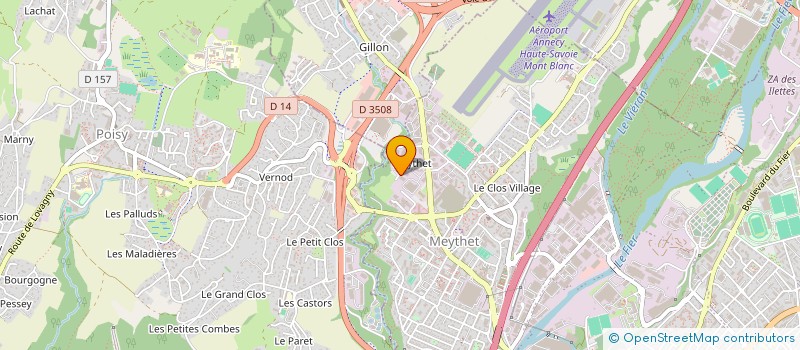 localisation de l'entreprise AUTO-MECA SARL à ANNECY