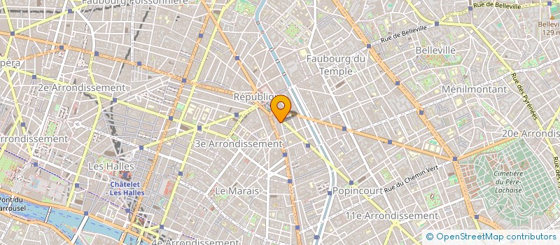 localisation de l'entreprise AUTO MELODIE SARL à PARIS