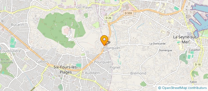 localisation de l'entreprise AUTO MILLENIUM 83 à LA SEYNE-SUR-MER