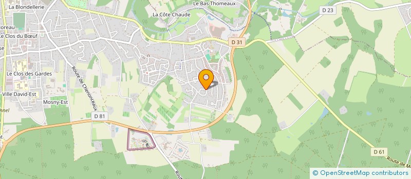 localisation de l'entreprise AUTO MINUTE  JOUE-LES-TOURS