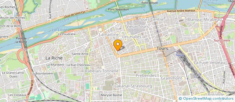 localisation de l'entreprise AUTO MODELISME CLUB DE TOURS  TOURS