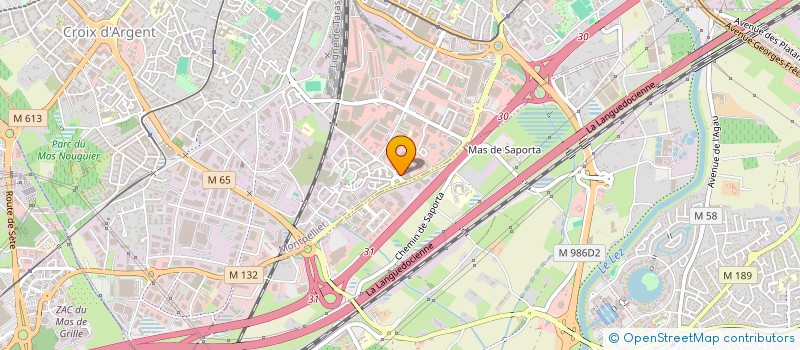 localisation de l'entreprise AUTO MONTPELLIER INDUSTRIE à MONTPELLIER