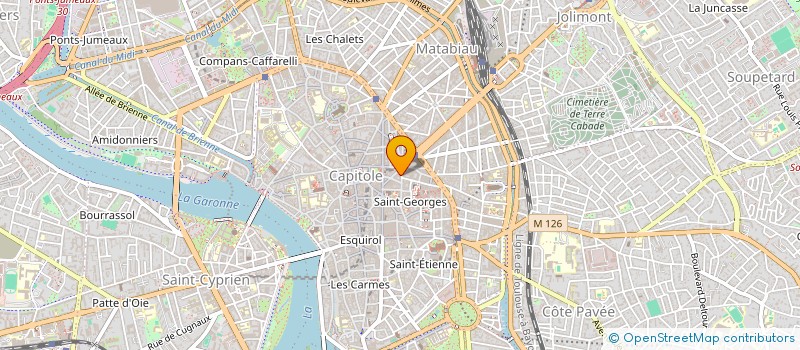 localisation de l'entreprise AUTO-MOTO 31  TOULOUSE