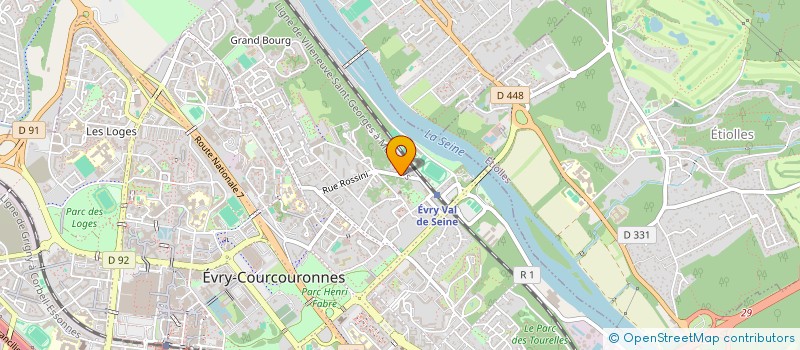 localisation de l'entreprise AUTO MOTO à EVRY-COURCOURONNES