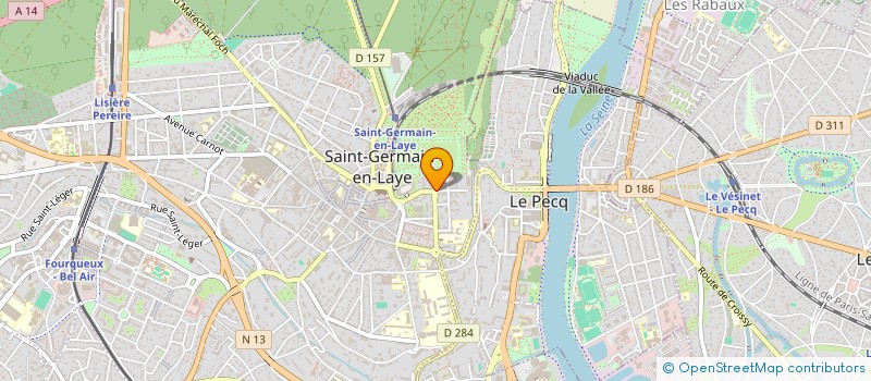 localisation de l'entreprise AUTO MOTO BATEAU OCCASIONS FRANCE  SAINT-GERMAIN-EN-LAYE