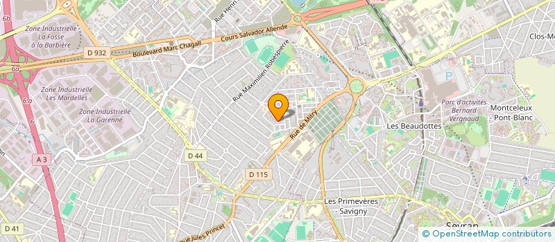 localisation de l'entreprise AUTO MOTO BBA à AULNAY-SOUS-BOIS