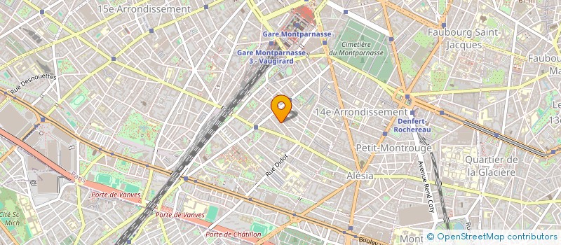 localisation de l'entreprise AUTO-MOTO CONTROLE L & M à PARIS