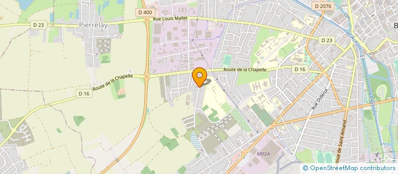 localisation de l'entreprise AUTO MOTO DU CENTRE  BOURGES