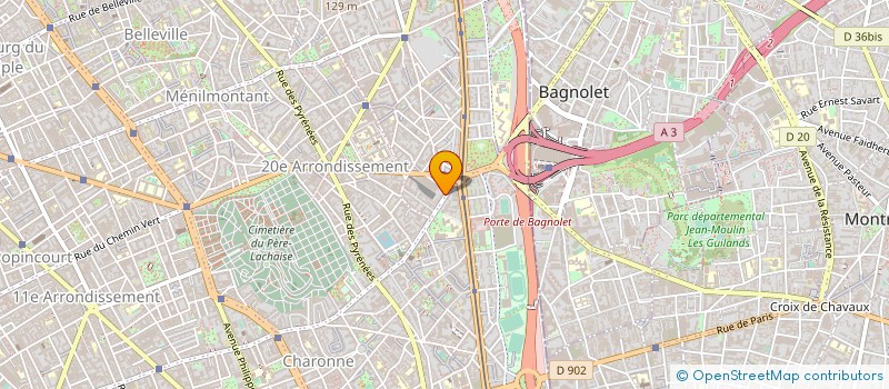 localisation de l'entreprise AUTO MOTO ECOLE 2000 à PARIS