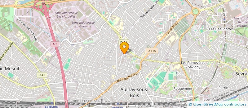 localisation de l'entreprise AUTO MOTO ECOLE AULNAY SOUS BOIS à AULNAY-SOUS-BOIS