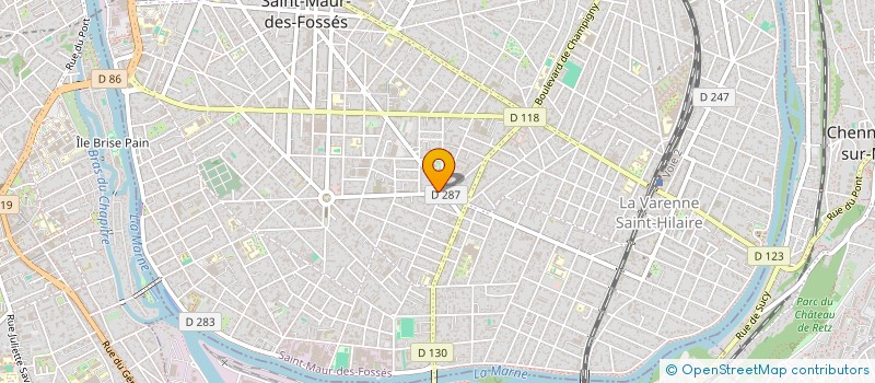 localisation de l'entreprise AUTO MOTO ECOLE AYSO  SAINT-MAUR-DES-FOSSES
