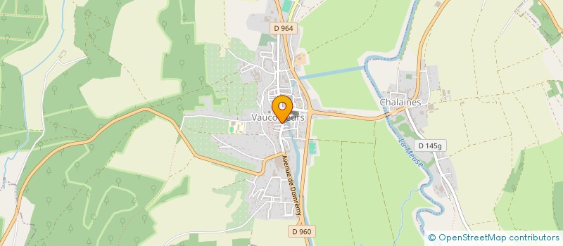 localisation de l'entreprise AUTO-MOTO ECOLE CHRISTELLE à VAUCOULEURS