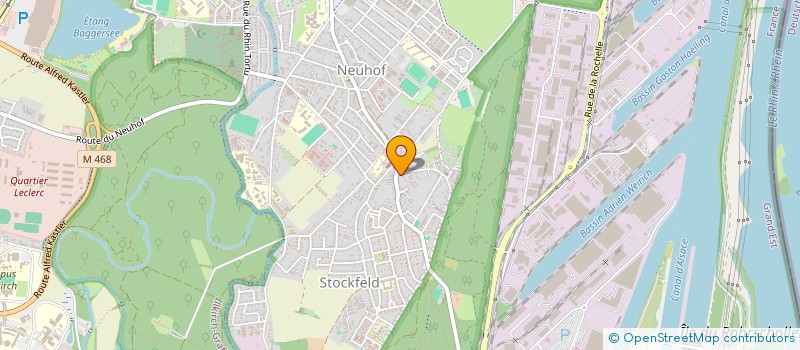 localisation de l'entreprise AUTO MOTO ECOLE CHRISTIAN à STRASBOURG