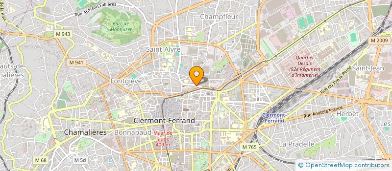 localisation de l'entreprise AUTO MOTO ECOLE DU LYCEE à CLERMONT-FERRAND