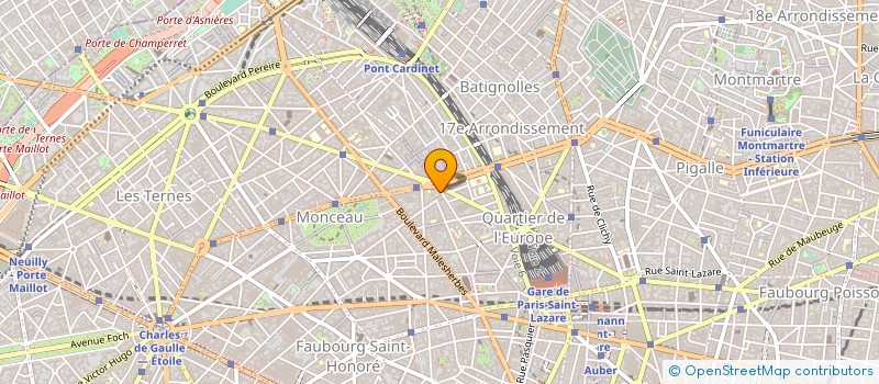 localisation de l'entreprise AUTO MOTO ECOLE VILLIERS à PARIS