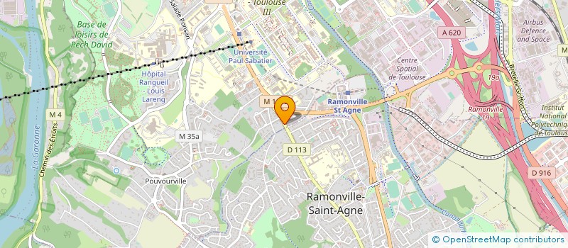 localisation de l'entreprise AUTO MOTO FORM'31 à TOULOUSE