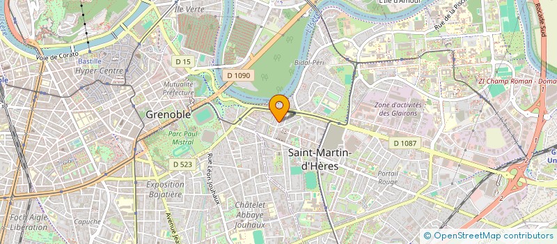 localisation de l'entreprise AUTO MOTO NET  SAINT-MARTIN-D'HERES