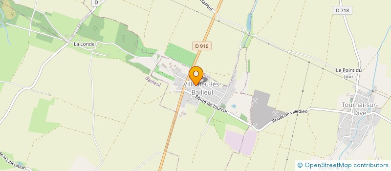 localisation de l'entreprise AUTO MOTO NORMANDIE à VILLEDIEU-LES-BAILLEUL