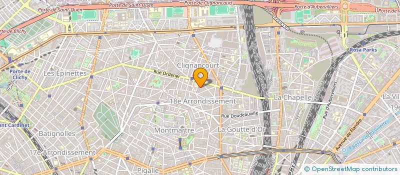 localisation de l'entreprise AUTO MOTO PARIS 18  PARIS