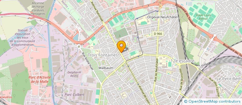 localisation de l'entreprise AUTO MOTO PERFORMANCE à REIMS