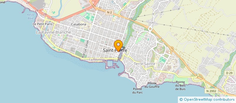 localisation de l'entreprise AUTO MOTO PNEUS SARL à SAINT-PIERRE