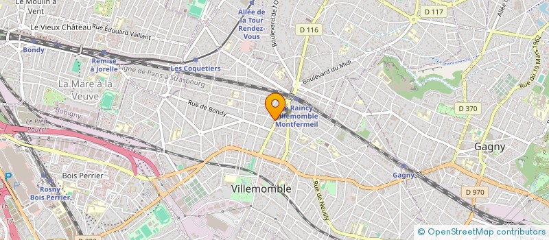 localisation de l'entreprise AUTO .MOTO .REPAR à VILLEMOMBLE