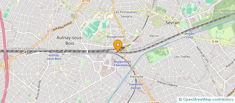 localisation de l'entreprise AUTO MOTO REPARATION à SEVRAN