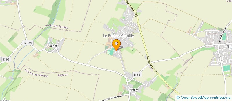 localisation de l'entreprise AUTO MOTO RETRO DU FRESNE  LE FRESNE-CAMILLY