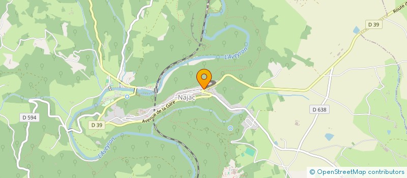 localisation de l'entreprise AUTO-MOTO-RETRO-NAJAC12  NAJAC