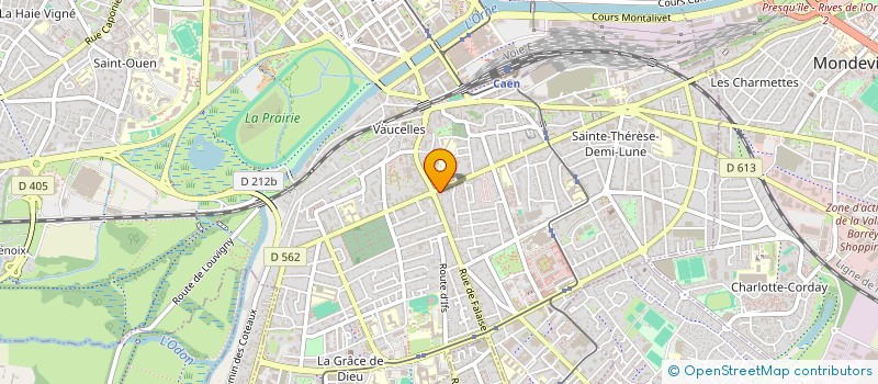 localisation de l'entreprise AUTO MOTORS à CAEN