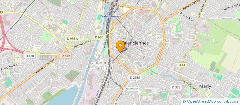 localisation de l'entreprise AUTO MULTIMARQUES à VALENCIENNES