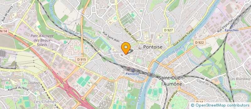 localisation de l'entreprise AUTO MUST à PONTOISE