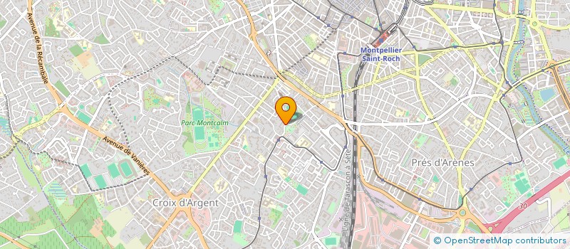 localisation de l'entreprise AUTO MUST à MONTPELLIER