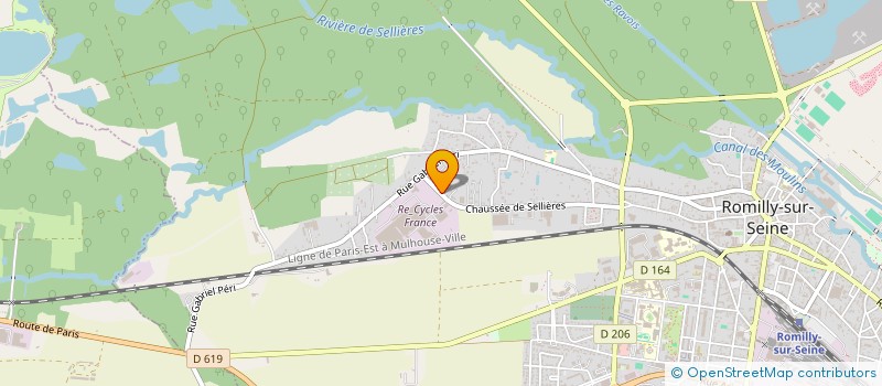 localisation de l'entreprise AUTO  N.J. FAIR PLAY  ROMILLY-SUR-SEINE