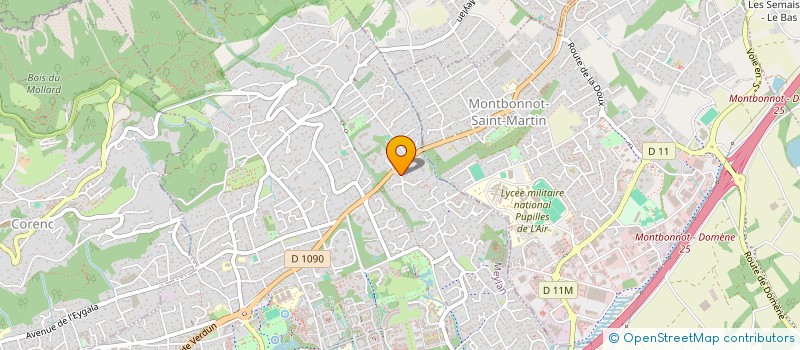 localisation de l'entreprise AUTO'NAUTIC SARL  MEYLAN