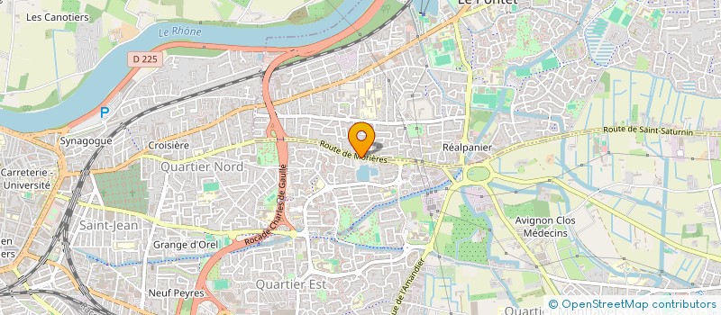 localisation de l'entreprise AUTO NET 13  AVIGNON