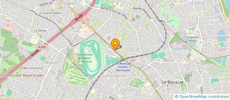 localisation de l'entreprise AUTO NET à BRUGES