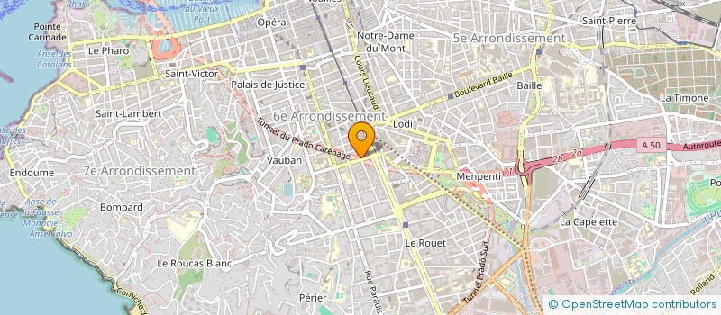 localisation de l'entreprise AUTO NETT WORK à MARSEILLE