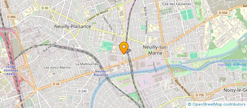 localisation de l'entreprise AUTO NEUILLY à NEUILLY-SUR-MARNE