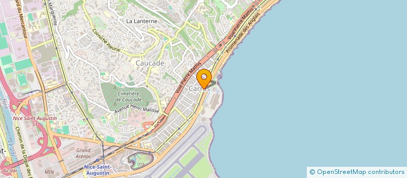 localisation de l'entreprise AUTO NICE AIRPORT à NICE